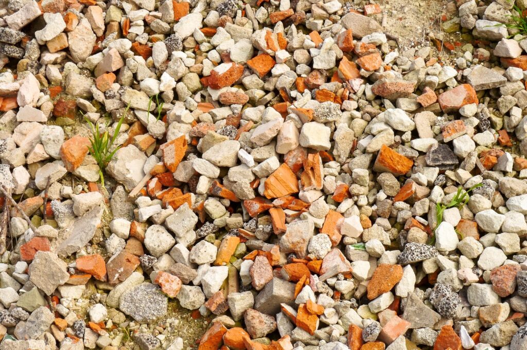 Building rubble
