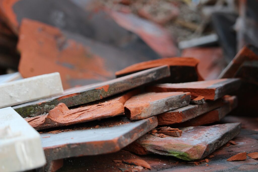 Building rubble
